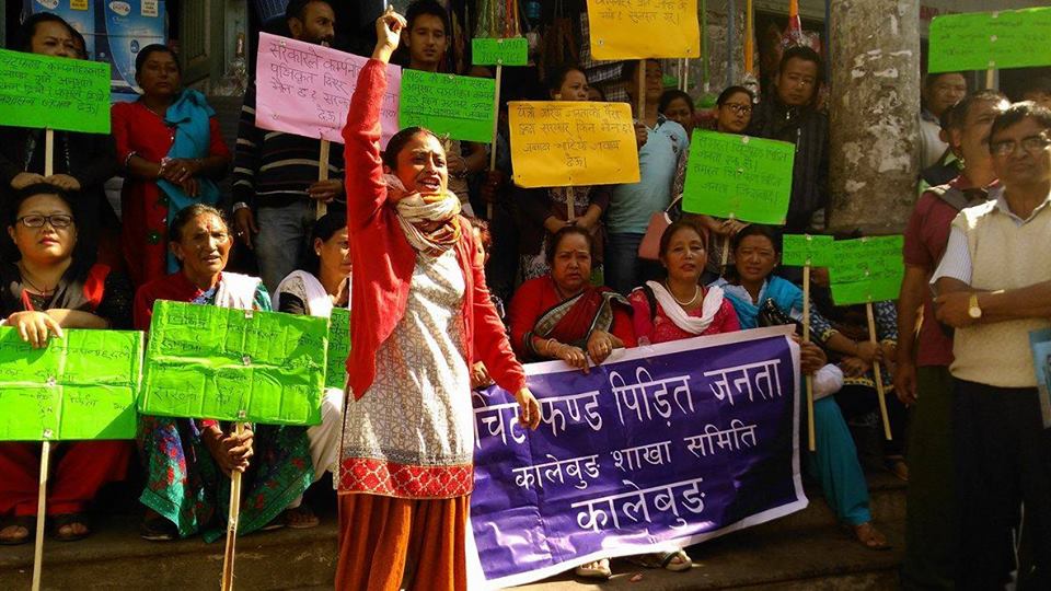 Hundreds of thousands of people had their lives savings wiped out due to Chit-fund. Yet no Mamata concern for them.